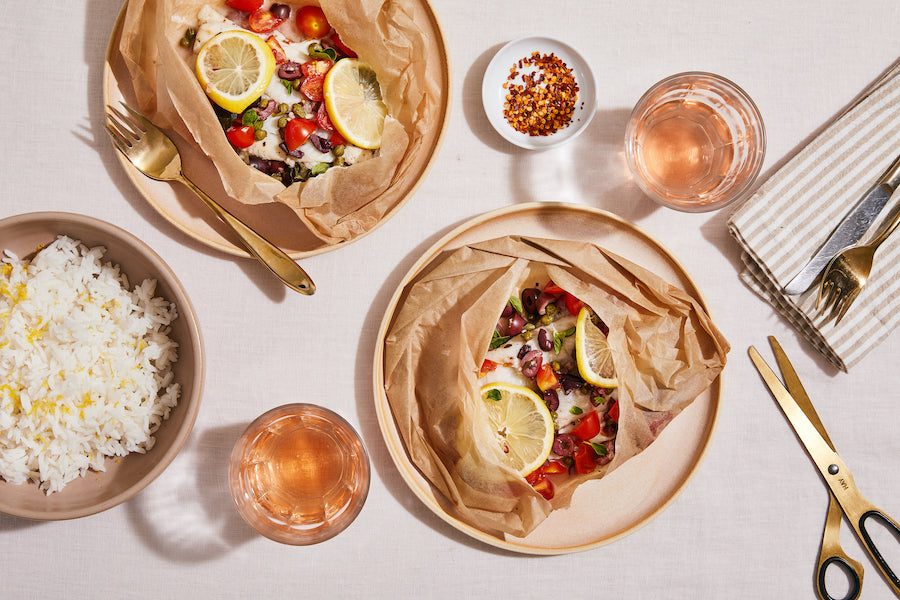 Northwest Petrale Sole En Papillote