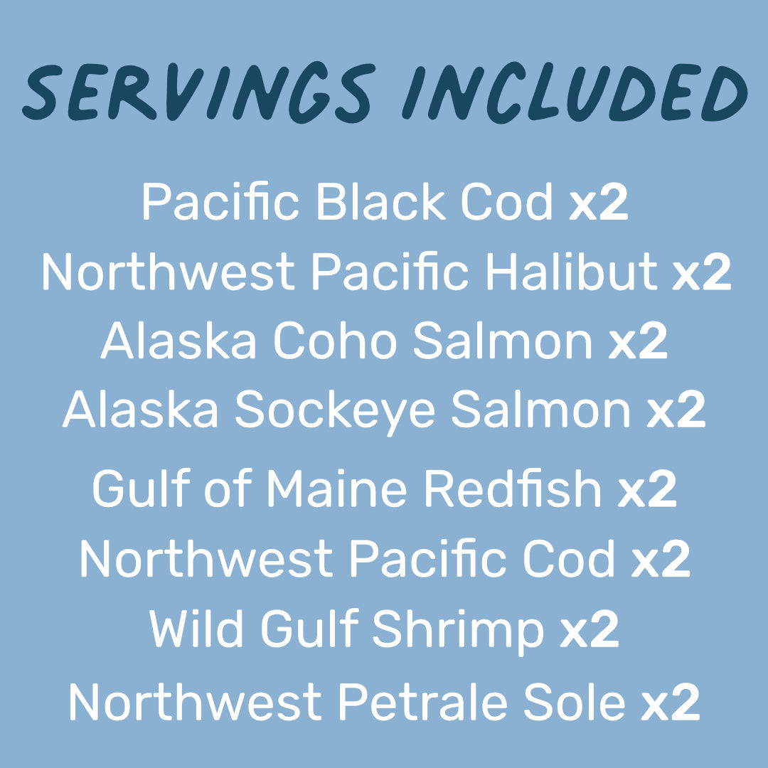 Pescatarian Pack (16 x 5-6oz servings)