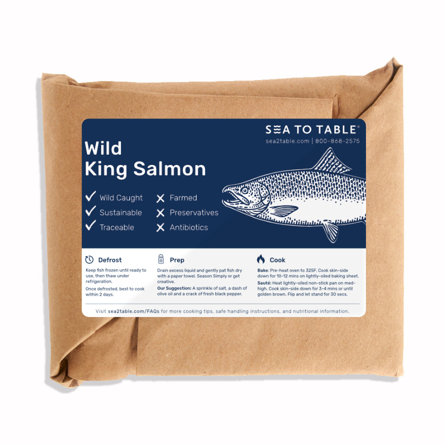Wild King Salmon (2 x 5oz servings)