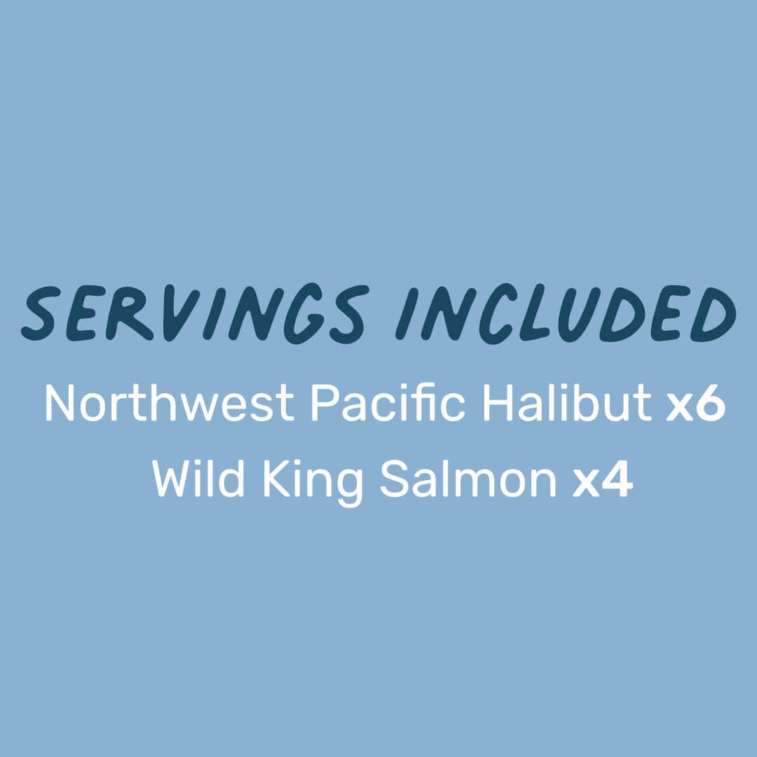 
                  
                    Halibut + King Salmon Combo Box (10 x 5oz servings)
                  
                