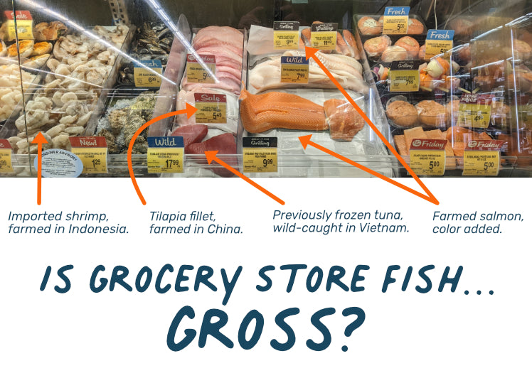 Fish Indigneous Retail Grocery Store Fish: Five Reasons Not to Eat It.