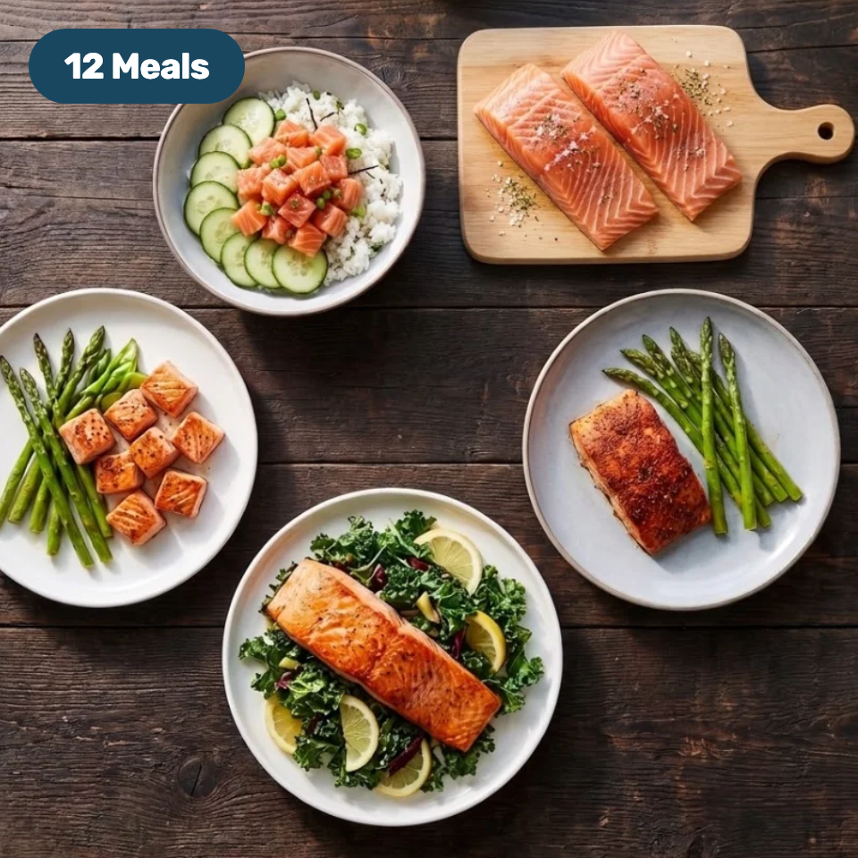 Wild Salmon Kit (10 x 5-6oz servings)~