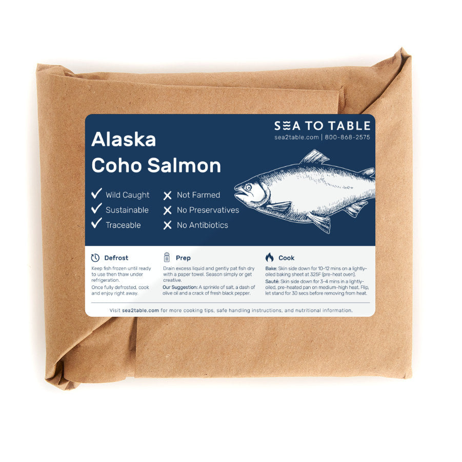 
                  
                    Two Packs of Alaska Coho Salmon
                  
                