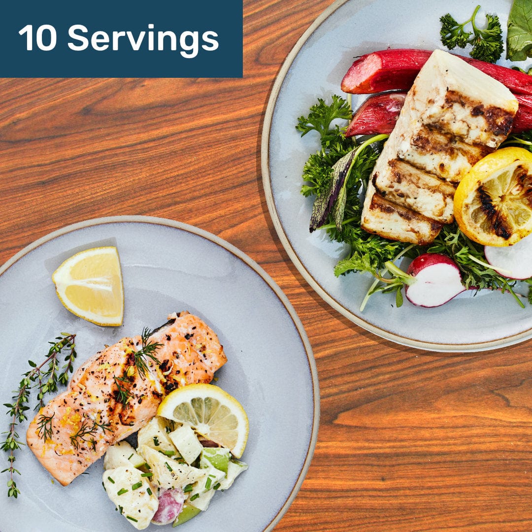 Wild Caught Halibut King Salmon Box