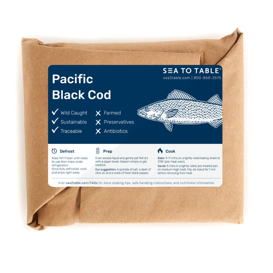 
                  
                    Pacific Black Cod (2 x 5oz servings)
                  
                