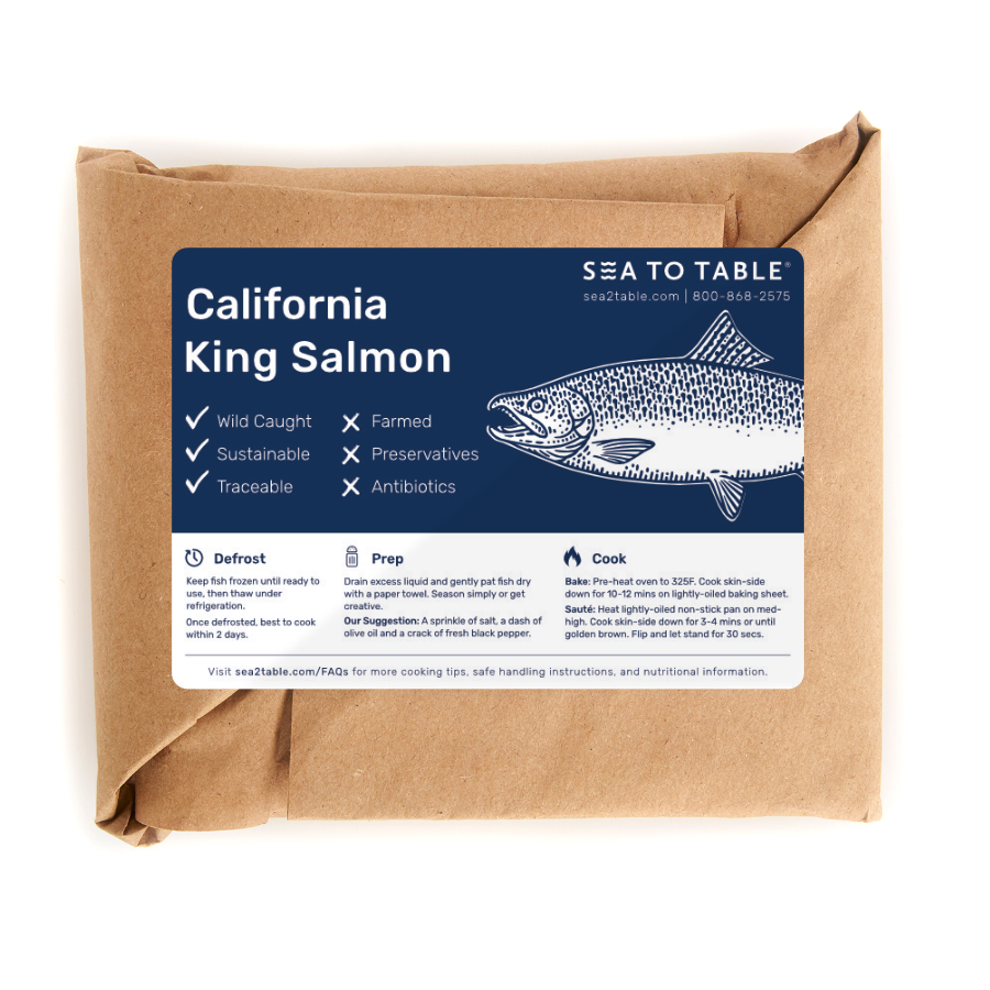 
                  
                    Wild King Salmon (2 x 5oz servings)
                  
                
