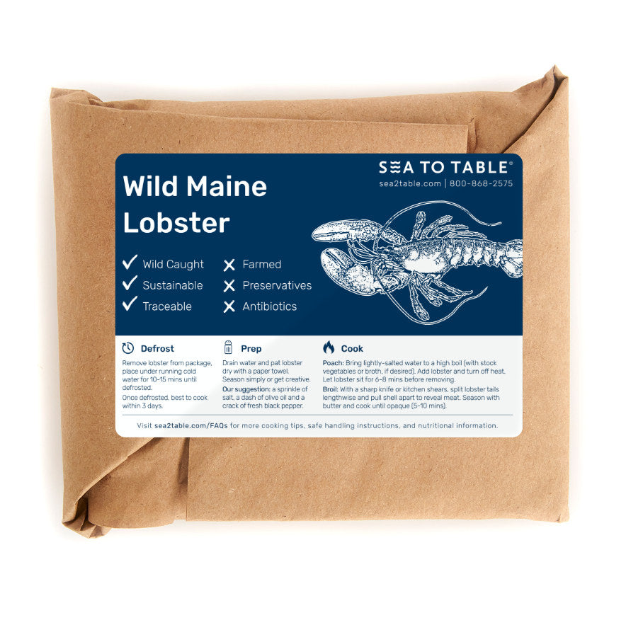 
                  
                    Wild Maine Lobster
                  
                
